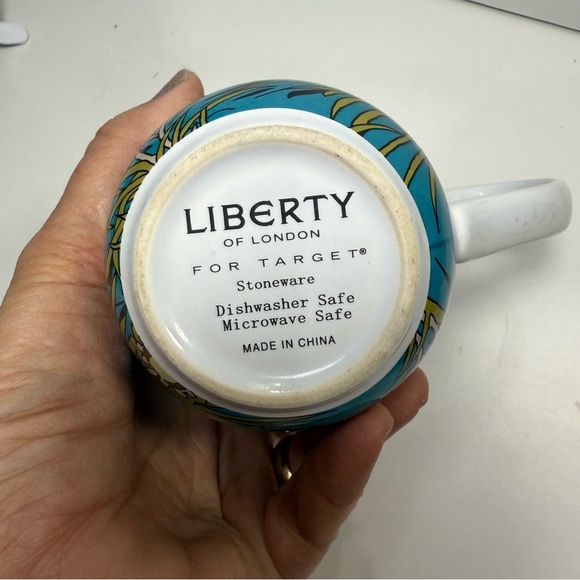 Liberty of London for Target Teal Peacock Mug - Picture 6 of 6